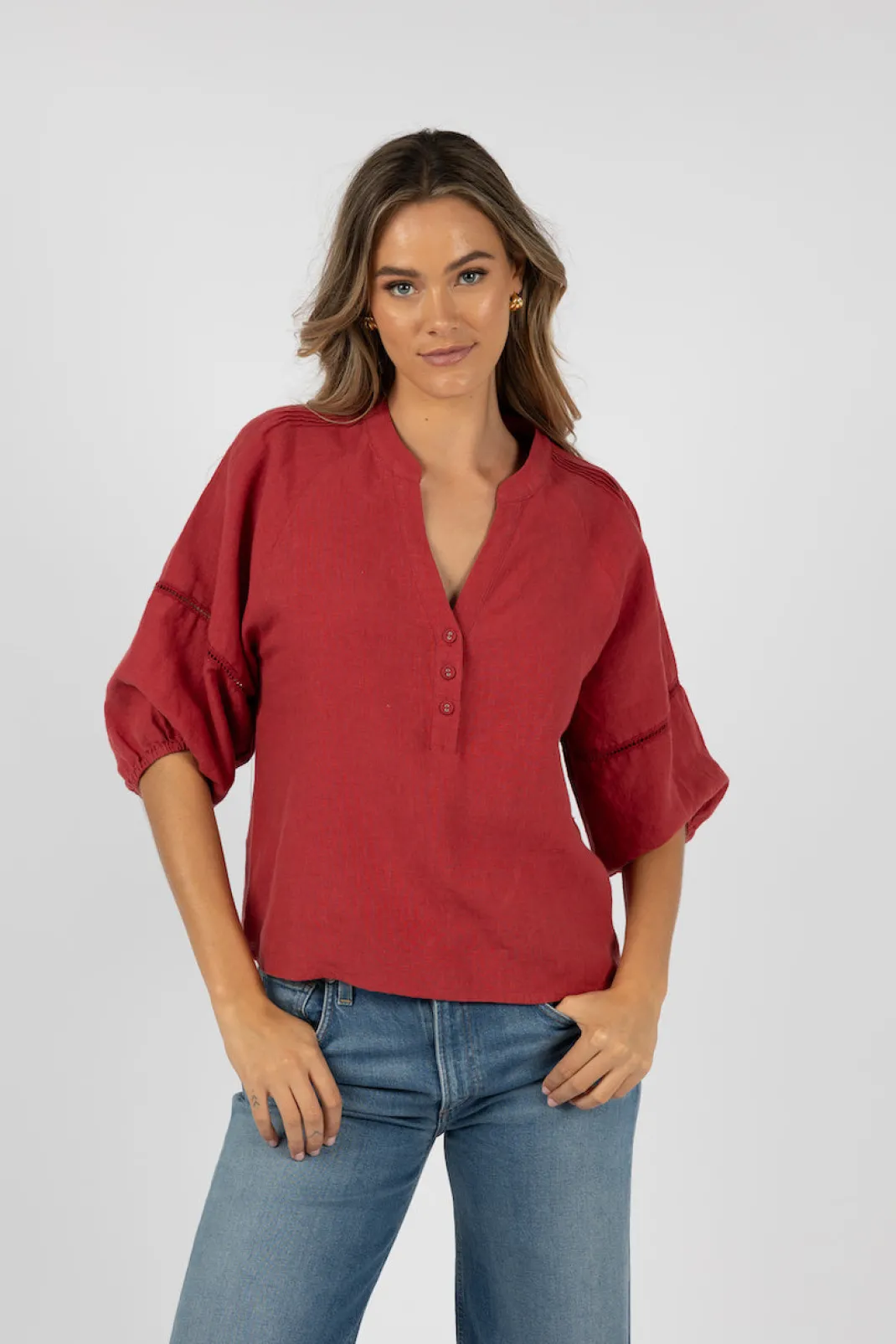 Blouses>Humidity Lifestyle AMBROSIA BLOUSE