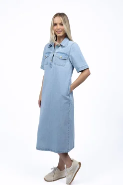 Denim | Shift Dresses><noscript><img width=