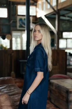 Denim | Shift Dresses><noscript><img width=