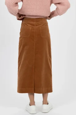 Skirts>Humidity Lifestyle BILLIE CORD SKIRT