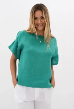 Blouses>Humidity Lifestyle CABANA TOP