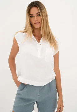 Blouses>Humidity Lifestyle CABO TOP