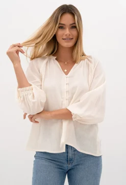 Resort | Blouses>Humidity Lifestyle CHI CHI BLOUSE