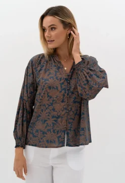 Blouses>Humidity Lifestyle CHI CHI ELYSIAN BLOUSE
