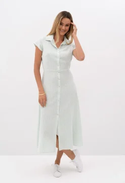 Maxi Dresses | Midi Dresses>Humidity Lifestyle DAYNA SHIRT DRESS