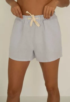 Sleepwear | Loungewear>Humidity Lifestyle DREAM SHORT - POWDER BLUE