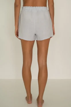 Sleepwear | Loungewear>Humidity Lifestyle DREAM SHORT - POWDER BLUE