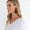 Jewellery>Humidity Lifestyle DROP TASSEL EARRINGS