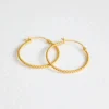 Jewellery>Humidity Lifestyle EMBRACE EARRINGS GOLD