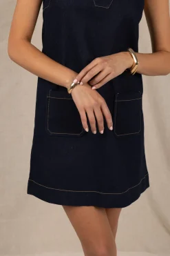 Denim | Shift Dresses><noscript><img width=