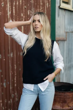 Knit Tops | Knit Tops>Humidity Lifestyle GALE VEST