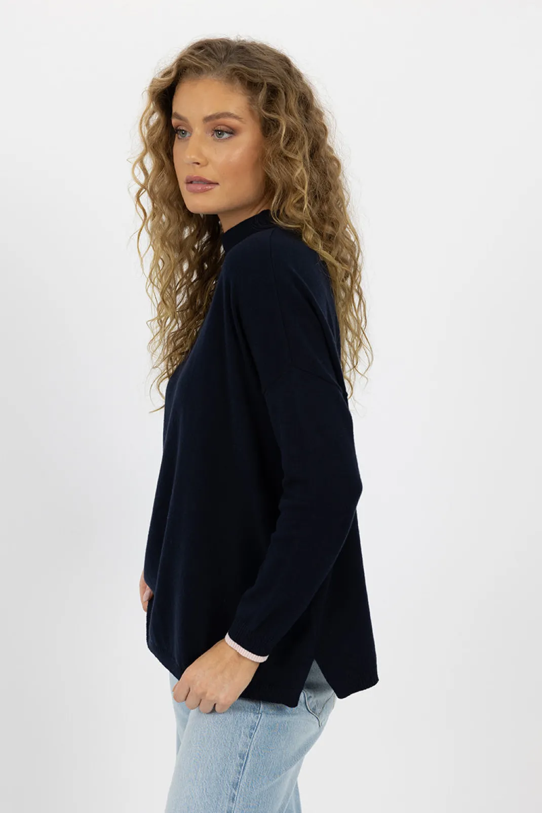 Long Sleeve | Knit Tops>Humidity Lifestyle HEIDI KNIT TOP