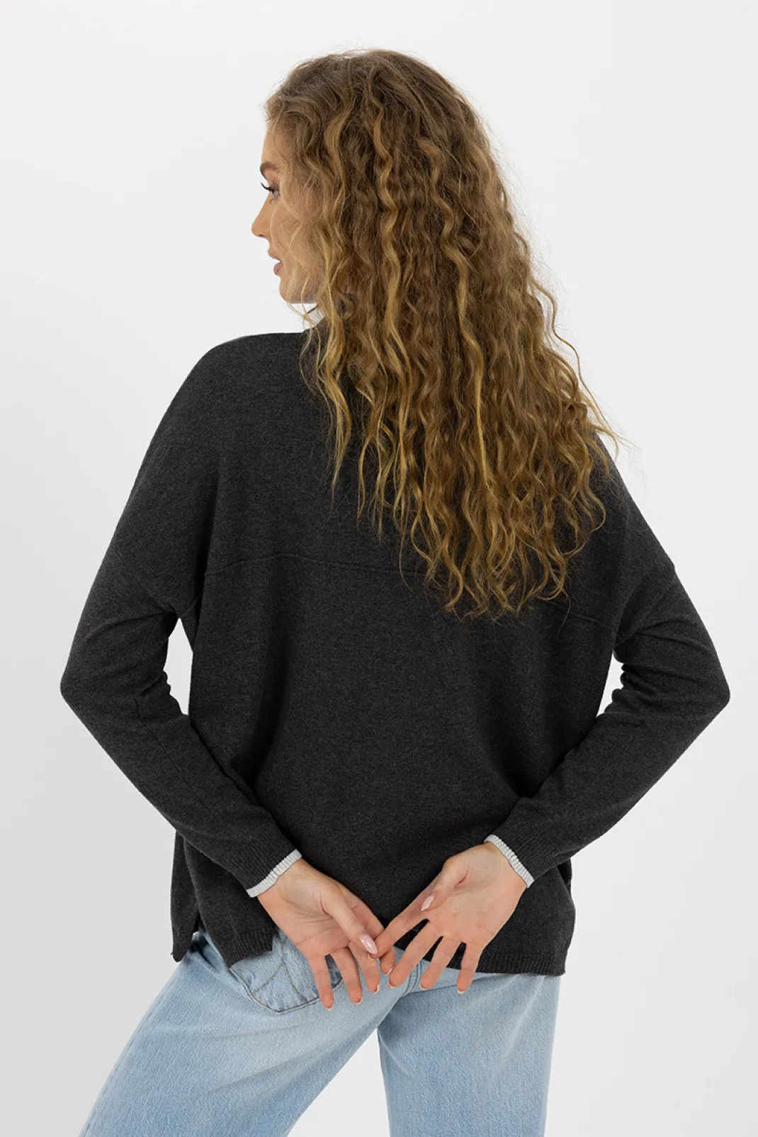 Long Sleeve | Knit Tops>Humidity Lifestyle HEIDI KNIT TOP