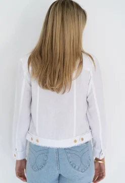 Jackets>Humidity Lifestyle ISABELLA LINEN JACKET SS23