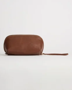 Bags>Humidity Lifestyle JUJU & CO TRANSIT POUCH - COGNAC