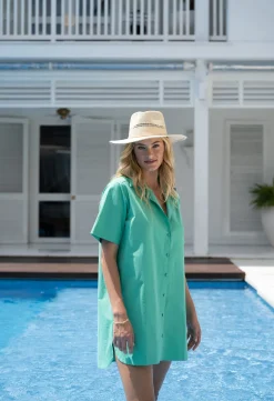 Resort | Mini Dresses>Humidity Lifestyle LANI SHIRT DRESS