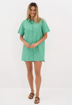 Resort | Mini Dresses>Humidity Lifestyle LANI SHIRT DRESS