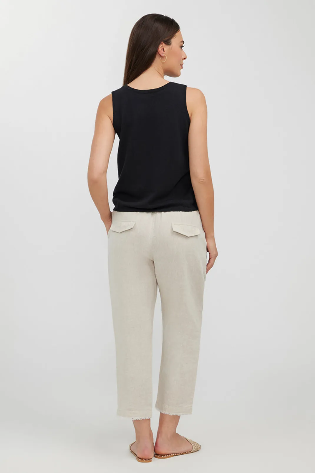 Resort | Pants>Humidity Lifestyle LIDO 3/4 LINEN PANT