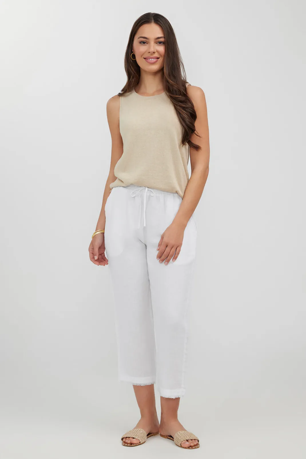 Resort | Pants>Humidity Lifestyle LIDO 3/4 LINEN PANT