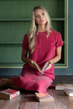 Maxi Dresses | Midi Dresses>Humidity Lifestyle MILANO TEE DRESS