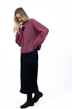 Denim | Skirts>Humidity Lifestyle NEVADA SKIRT AW25