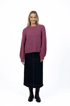 Denim | Skirts>Humidity Lifestyle NEVADA SKIRT AW25