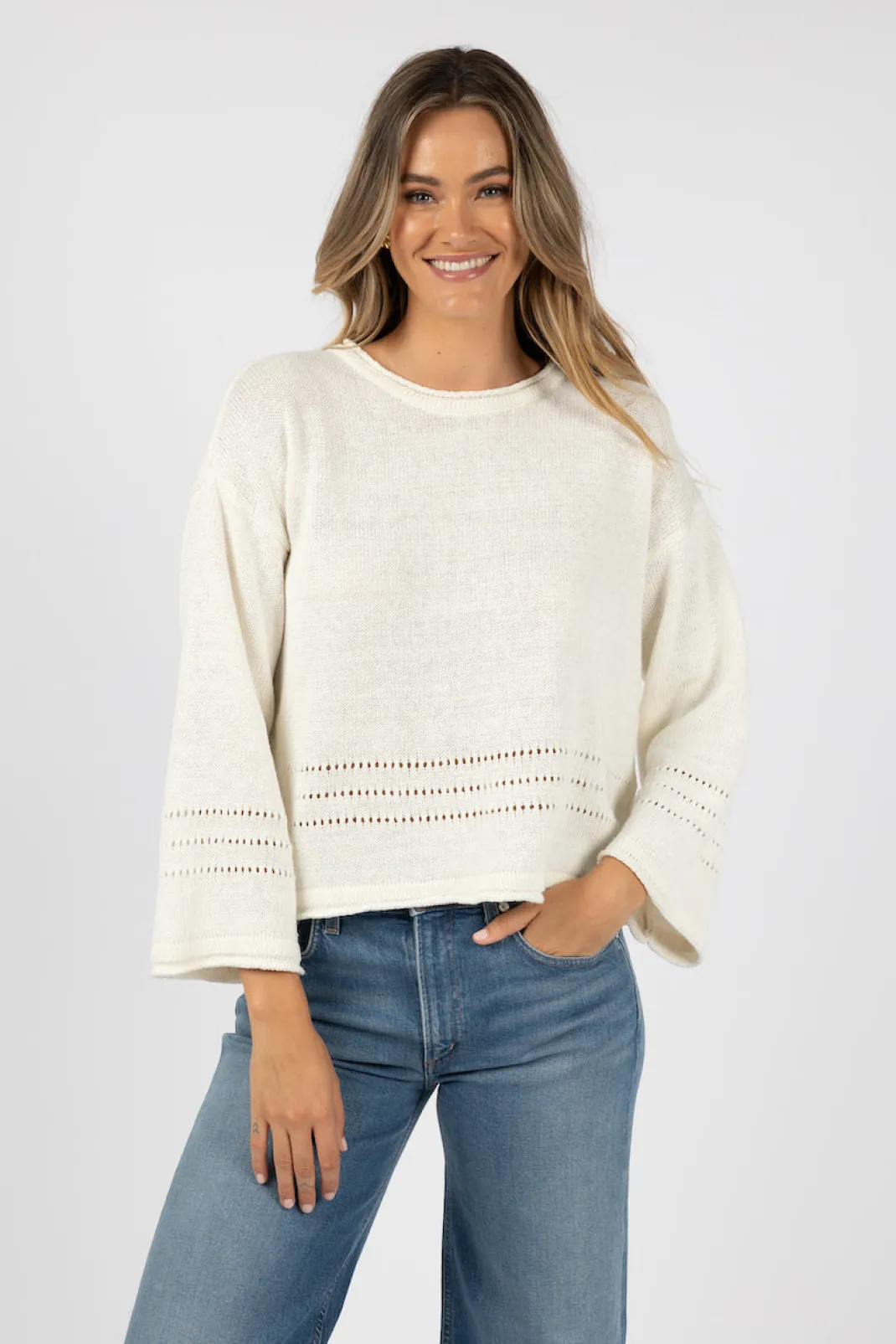 Lightweight Knits | Lightweight Knits>Humidity Lifestyle NORA JUMPER
