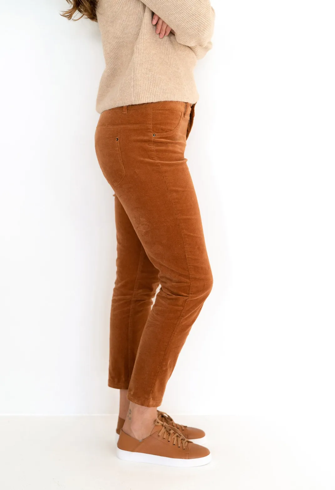 Pants>Humidity Lifestyle QUEEN CORD JEAN