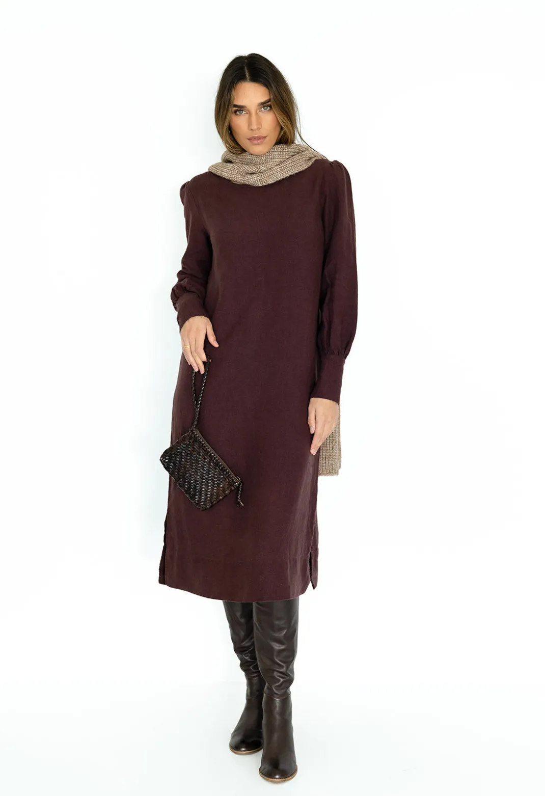 Midi Dresses | Shift Dresses>Humidity Lifestyle SAVANNAH SHIFT DRESS AW23