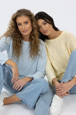 Basics | Lightweight Knits>Humidity Lifestyle SOFIA SWEATER AW24