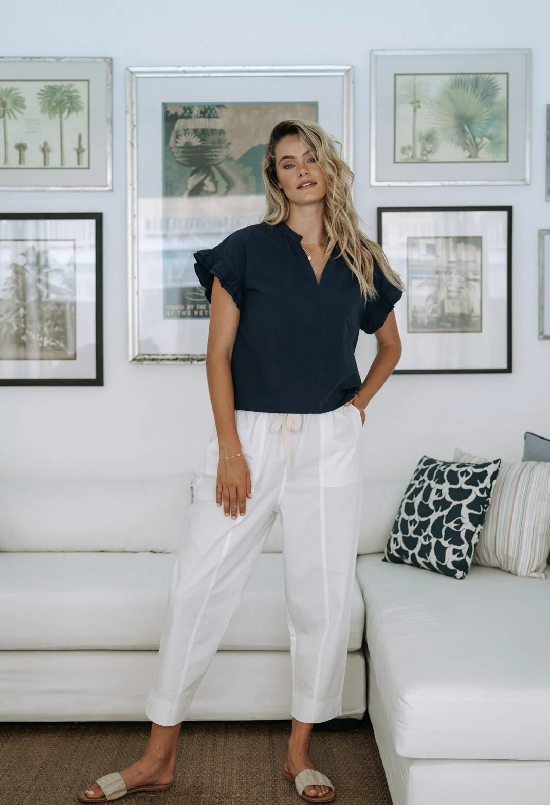 Blouses>Humidity Lifestyle SPRITZ TOP