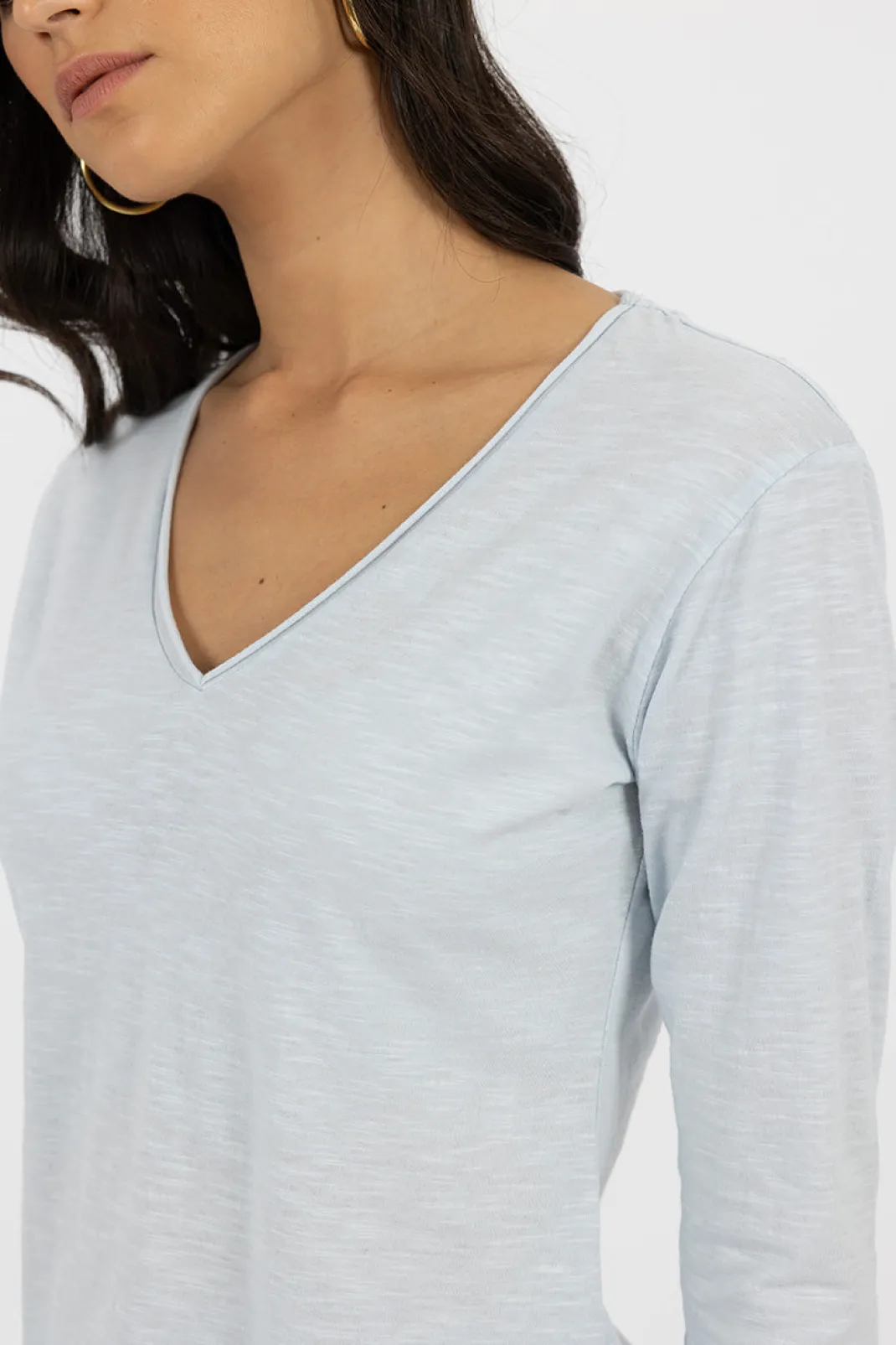 Loungewear | Basics>Humidity Lifestyle STELLA V-NECK AW24