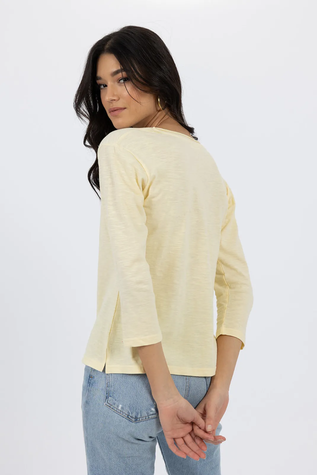 Loungewear | Basics>Humidity Lifestyle STELLA V-NECK AW24